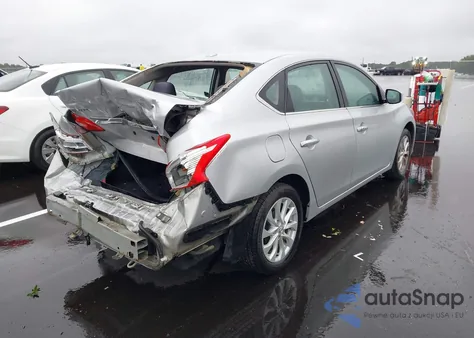 2018 Nissan Sentra Sv z USA, uszkodzony, nr VIN 3N1AB7AP4JY244151